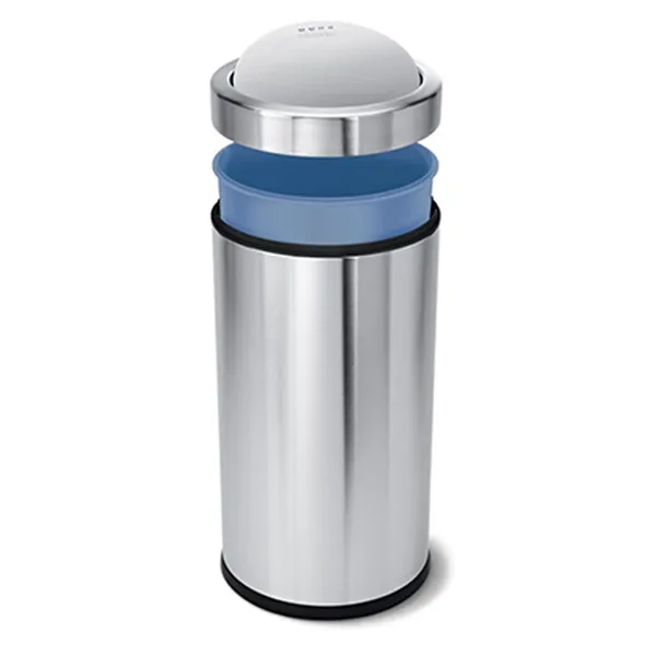 Simplehuman Stainless Steel Trash Bin-55 L - Brushed product thumbnail 3