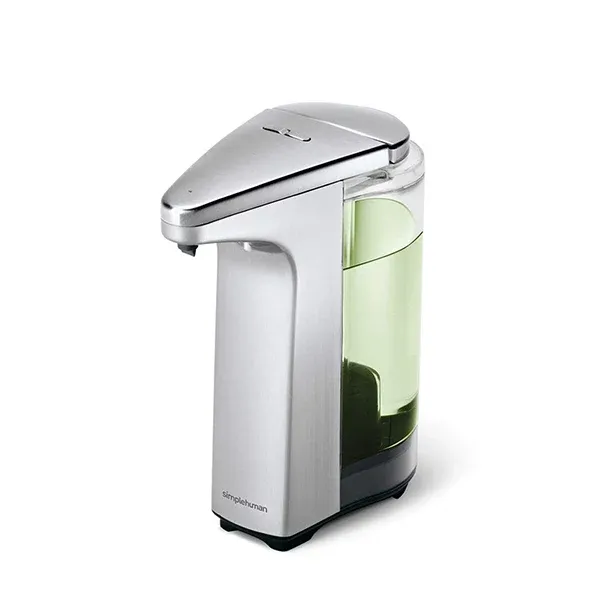 Simplehuman Compact Liquid Soap Sensor Pump - Nickel - 230 ml - Brushed product thumbnail 2