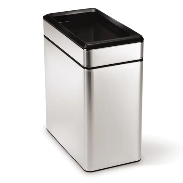 Simplehuman Stainless Steel Trash Bin-10 L - Brushed product thumbnail 3