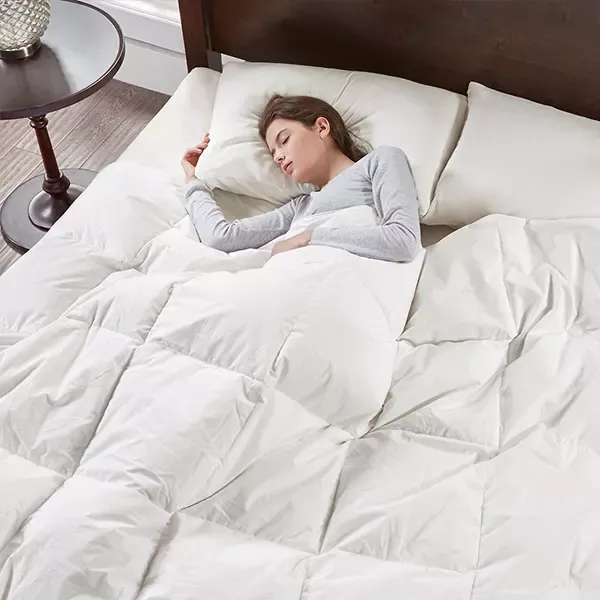 Nova Home Luxury Duck Down & Feather Comforter - White product thumbnail 3