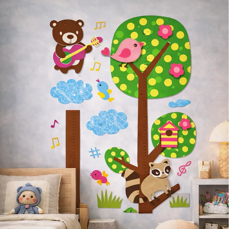 Nova Home Decorative EVA Wall Stickers for Kids' Rooms - The Forest Symphony product thumbnail 2