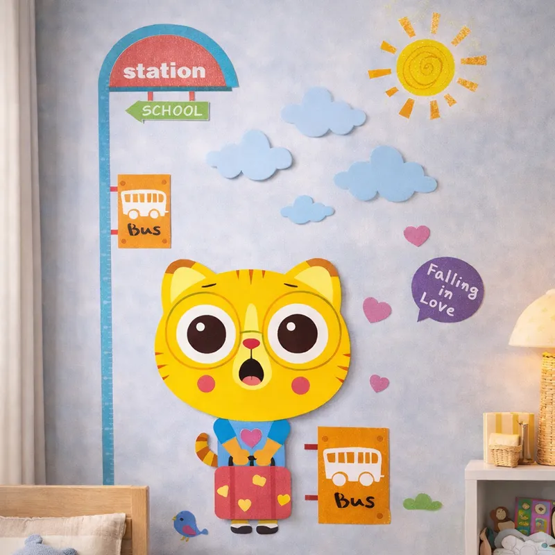 Nova Home Decorative EVA Wall Stickers for Kids' Rooms - Back to School product thumbnail 2