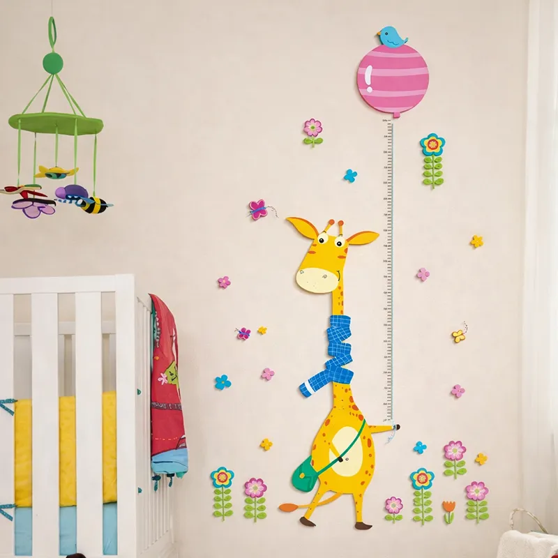 Nova Home Decorative EVA Wall Stickers for Kids' Rooms - The Towering Giraffe product thumbnail 2