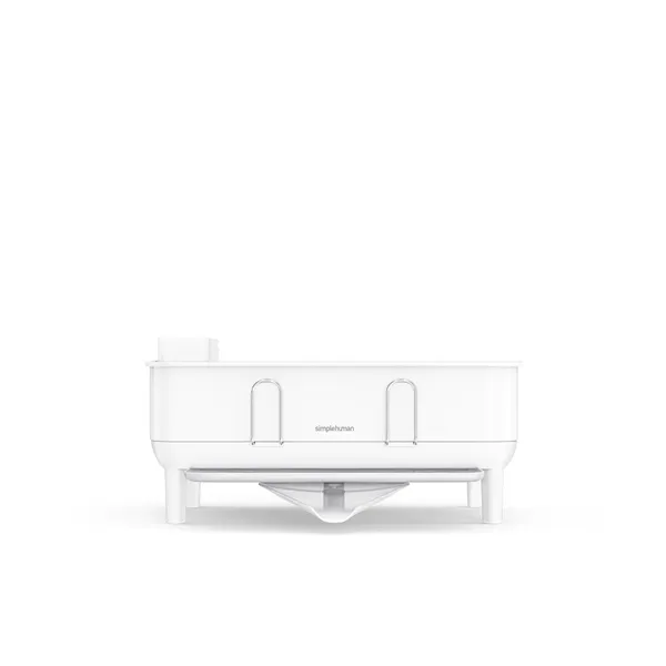 Simplehuman Compact Stainless Steel Framedish Rack - White product thumbnail 4