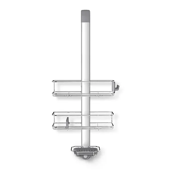 Simplehuman Stainless Steel & Anodized Aluminum Shower Caddy - Silver product thumbnail 4