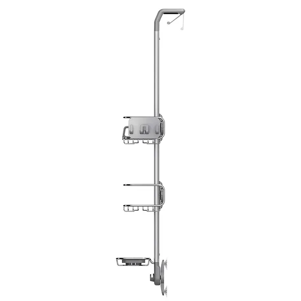 Simplehuman Stainless Steel & Anodized Aluminum Shower Caddy - Silver product thumbnail 2
