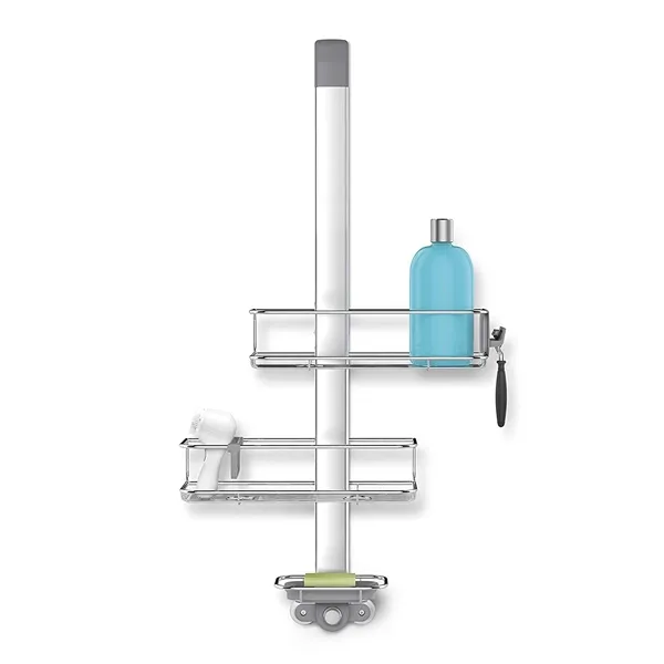 Simplehuman Stainless Steel & Anodized Aluminum Shower Caddy - Silver product thumbnail 3
