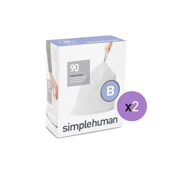 Simplehuman Custom Fit Liners-6 L (Code B) - White product thumbnail 4