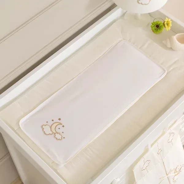 Funna Luna Elegant Baby Changing Mat, %100 Cotton - Gold product thumbnail 4