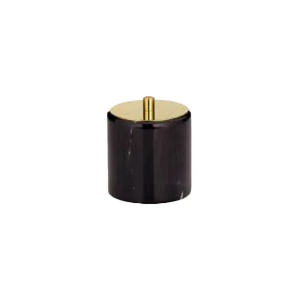 Kela "Liron" Cotton Storage Small Box - Marble - Black product thumbnail 4