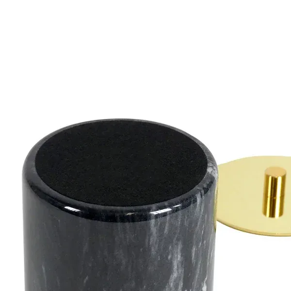 Kela "Liron" Cotton Storage Small Box - Marble - Black product thumbnail 3