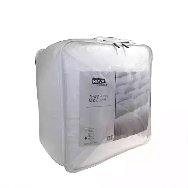 Nova Home MicroGel Mattress Topper 160x200cm - White product thumbnail 2
