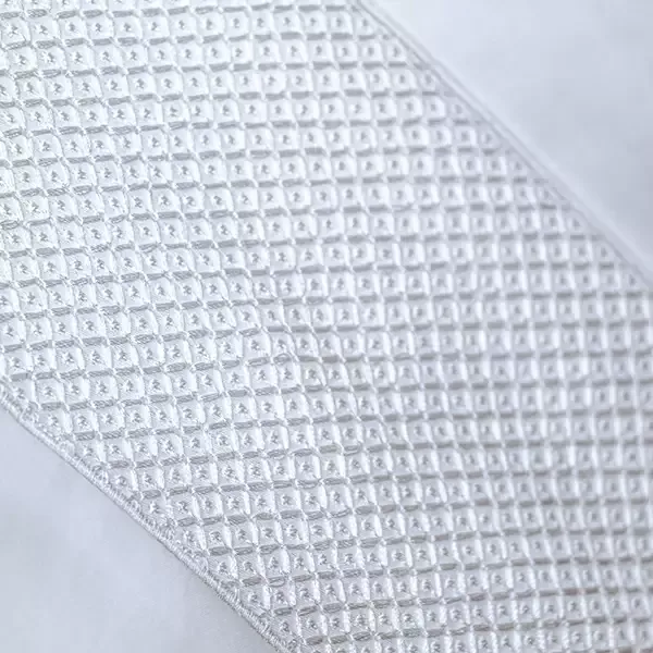 Nova Home Belmont Embroidery Duvet Cover Set - 100% Cotton, 400 Thread - King & Super King - 7 Pcs - White product thumbnail 9