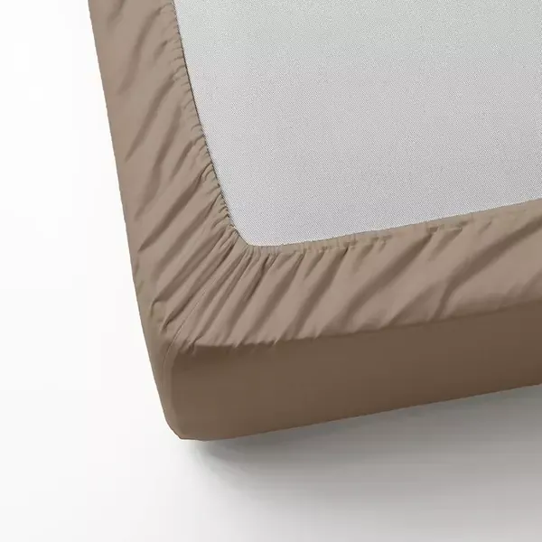 Nova Home "MicroBasic" Fitted Sheet Set - Beige product thumbnail 2