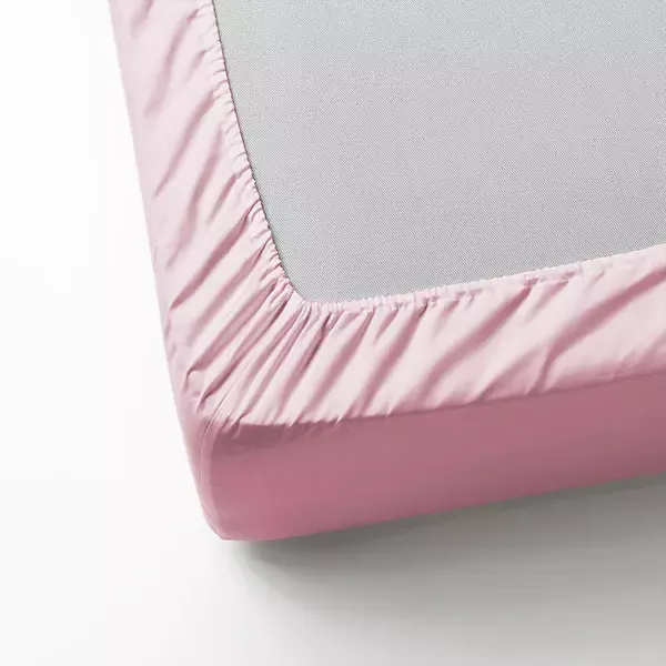 Nova Home "MicroBasic" Fitted Sheet Set - Pink product thumbnail 2