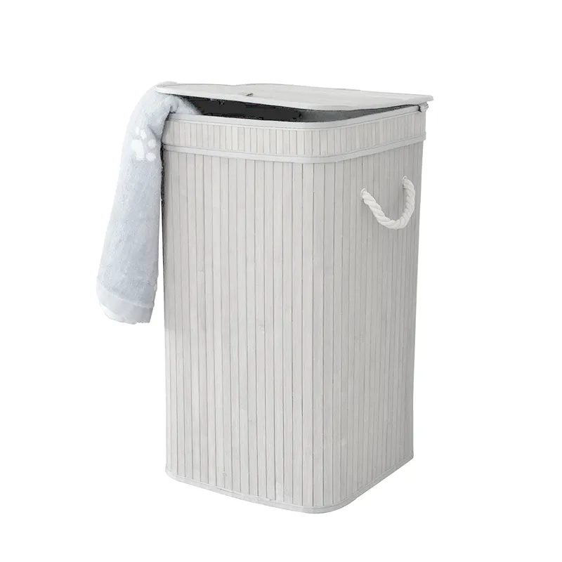 Weva Lorin Foldable Laundry Basket - Square - White product thumbnail 4