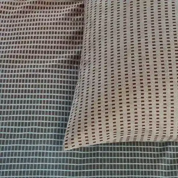 Bedding House Marmore Duvet Cover Set - 100% Cotton - Blue (Available in sizes) product thumbnail 4