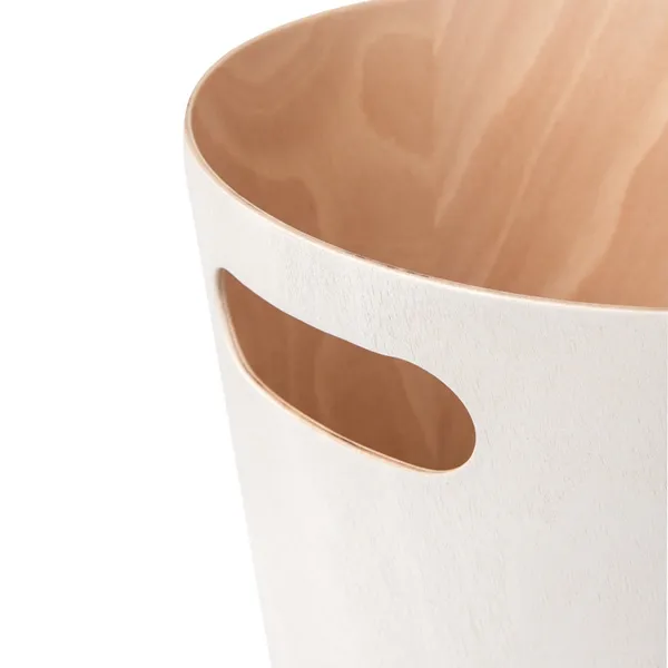 Umbra Woodrow Can - White product thumbnail 4