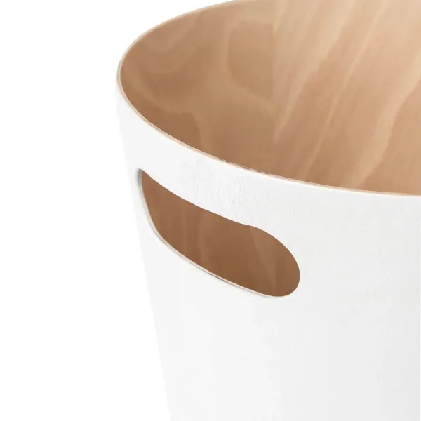 Umbra Woodrow Can - White product thumbnail 6