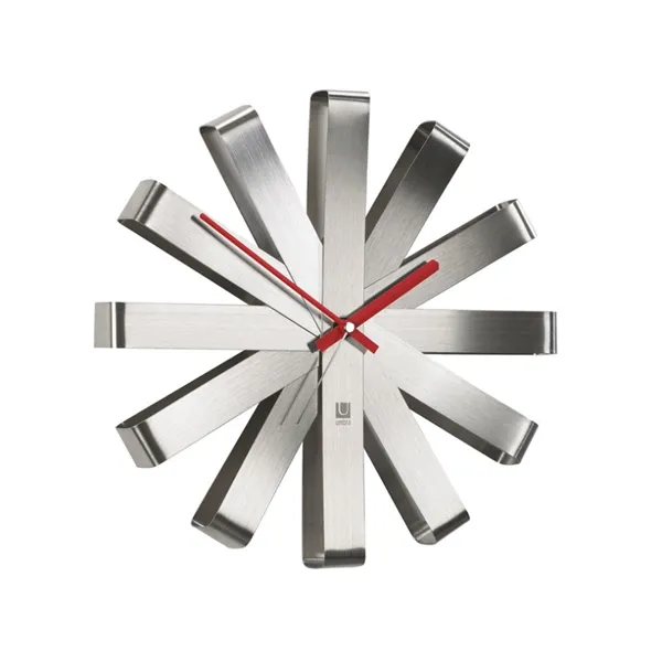 Umbra Ribbon Wall Clock - Steel product thumbnail 2
