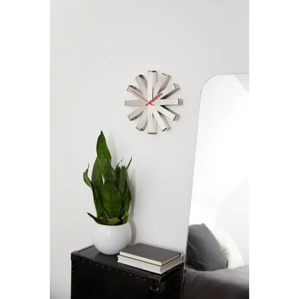 Umbra Ribbon Wall Clock - Steel product thumbnail 5