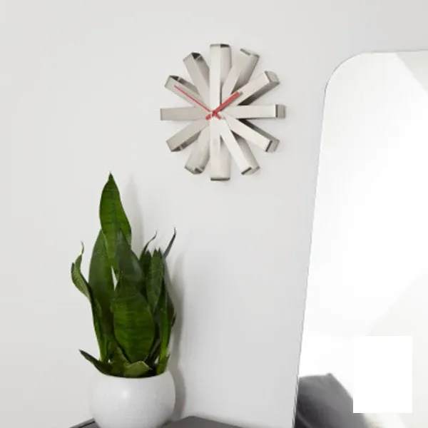 Umbra Ribbon Wall Clock - Steel product thumbnail 6