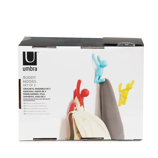 Umbra Buddy 3 Piece Hooks - Multicolor product thumbnail 5