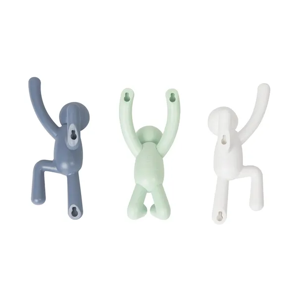 Umbra Buddy 3 Piece Hooks - Light Multicolor product thumbnail 4