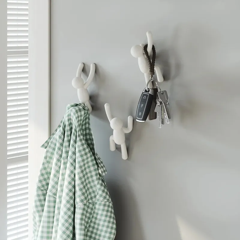Umbra Buddy 3 Piece Hooks - White product thumbnail 3