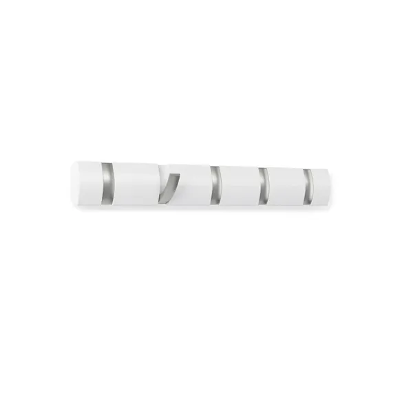 Umbra Flip 5 Hooks Wall Rail - White product thumbnail 2