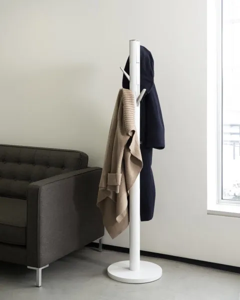 Umbra Flapper Coat Hanger - White product thumbnail 4