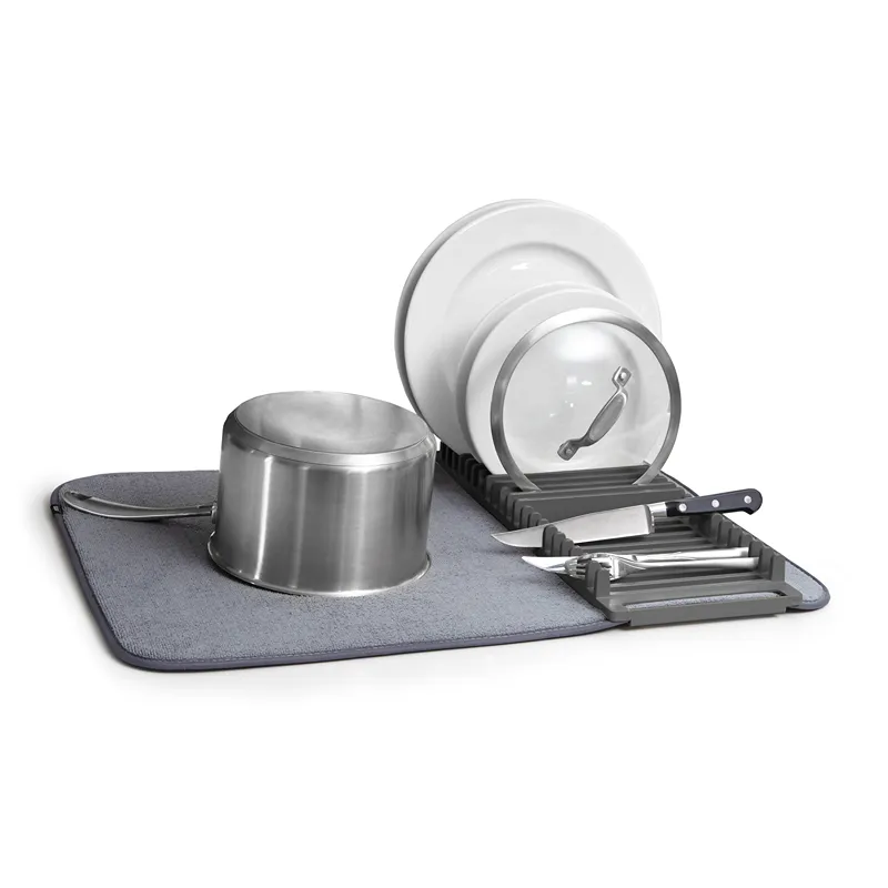 Umbra Udry Drying Mat - Charcoal product thumbnail 4