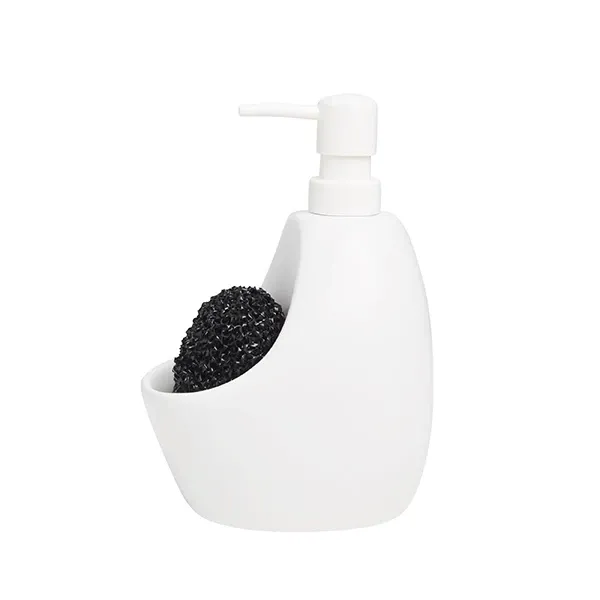 Umbra Joey Soap Dispenser With Sponge Caddy - White product thumbnail 6