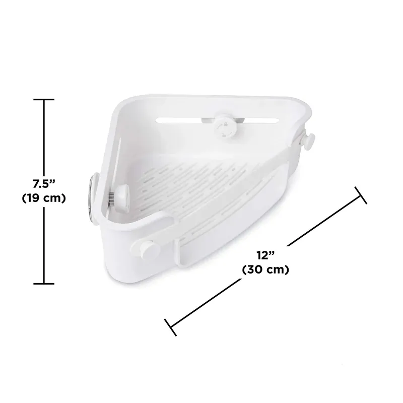 Umbra Flex Gel-Lock Corner Rack - White product thumbnail 4