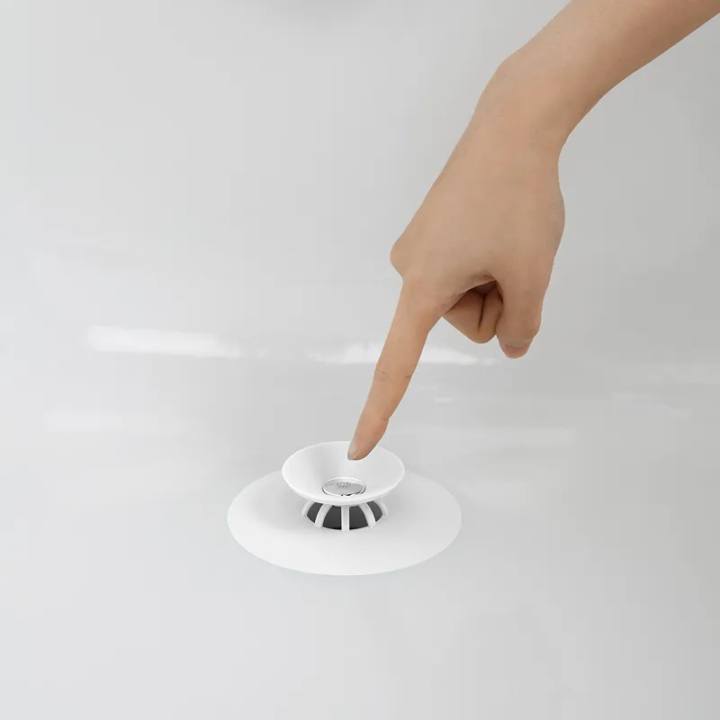 Umbra Flex Drain Plug & Hair Catcher - White product thumbnail 2