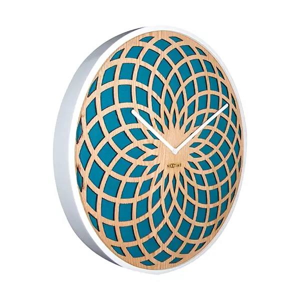 NeXtime Sun Wall Clock , Large - Turquoise product thumbnail 4