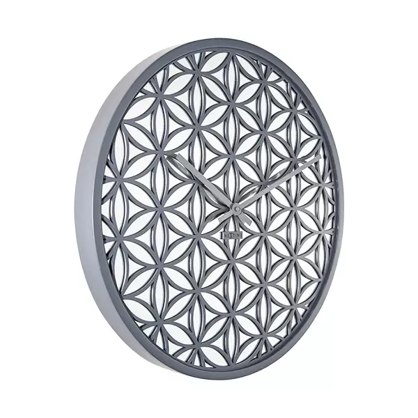 NeXtime Bella Mirror Wall Clock - Grey product thumbnail 2
