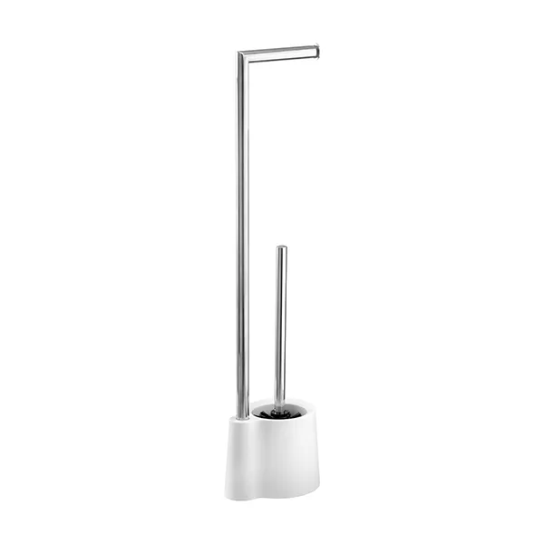 Wenko Avola Free-standing Rustproof Toilet Set - White product thumbnail 4