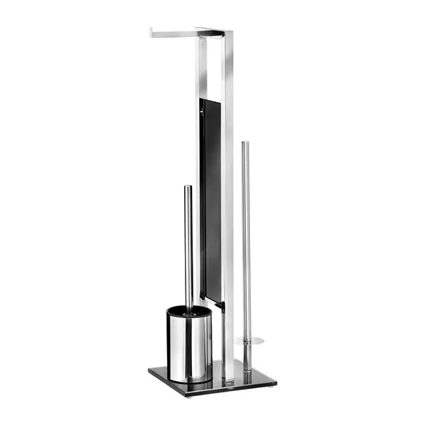 Wenko Rivata Free Standing Toilet Set - Shiny product thumbnail 2