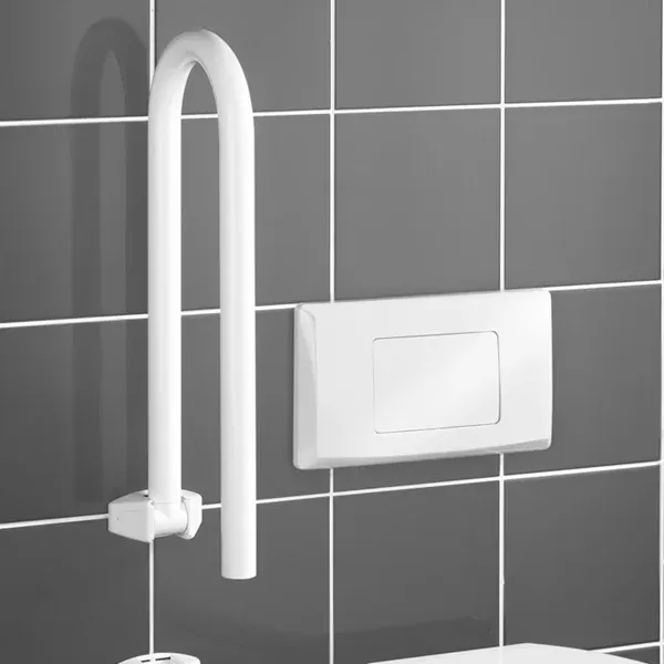 Wenko Secura Foldable Bath Support Bar - White product thumbnail 2