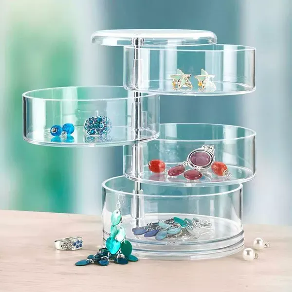 Wenko "Tower" Cosmetic Organizer - Clear product thumbnail 4