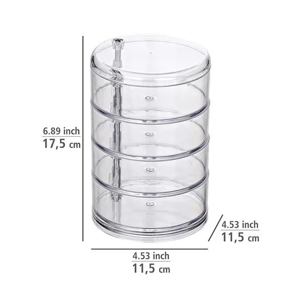 Wenko "Tower" Cosmetic Organizer - Clear product thumbnail 8