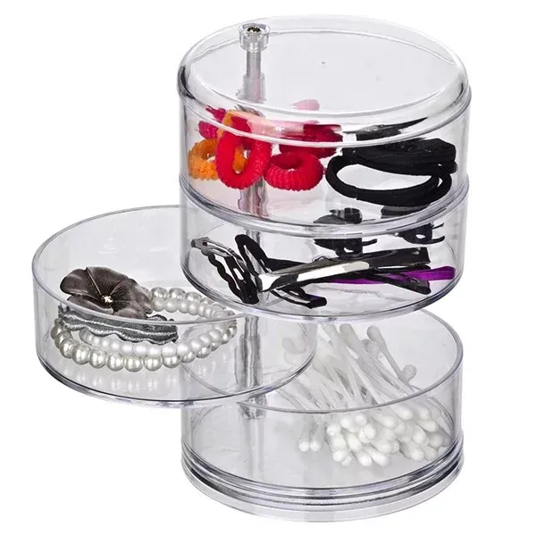 Wenko "Tower" Cosmetic Organizer - Clear product thumbnail 2