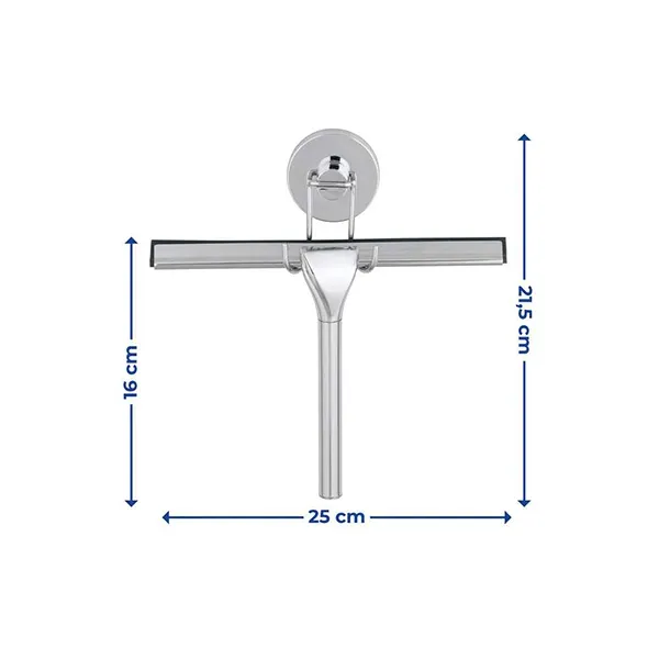 Wenko Squeegee "Vacum-Loc Milazzo" - Stainless Steel - Silver product thumbnail 5