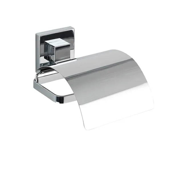 Wenko Quadro Vacuum-Loc Toilet Paper Holder with Cover product thumbnail 2