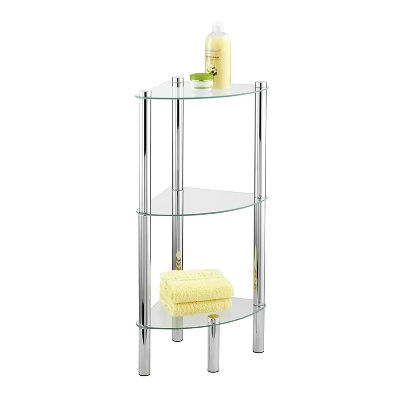 Wenko Yago Corner Rack Unit, 3 Shelves product thumbnail 3