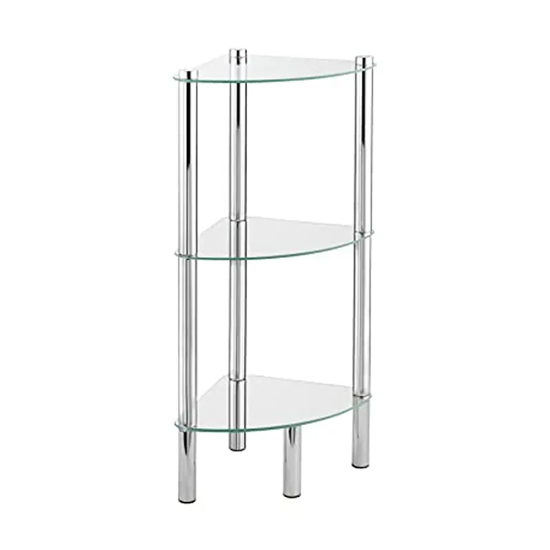 Wenko Yago Corner Rack Unit, 3 Shelves product thumbnail 4