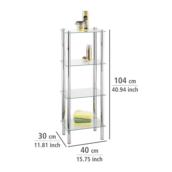 Wenko Yago Rack Unit - 4 Glasses Shelves product thumbnail 2