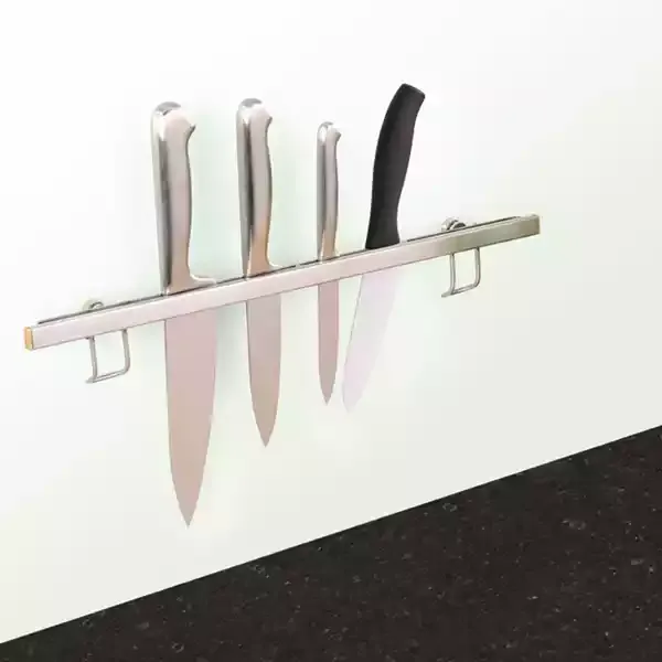Wenko Premium Knife Rail, Metal - Silver product thumbnail 3