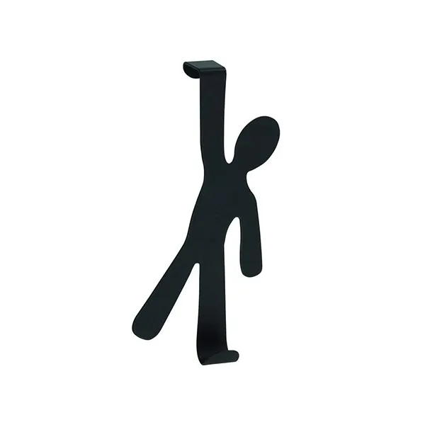 Wenko Door Hook "Boy" - Stainless Steel - Black product thumbnail 2